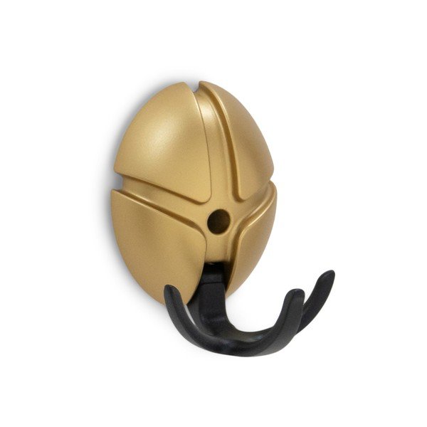 Crna/u zlatnoj boji plastična zidna kuka Tick – Spinder Design-image-2