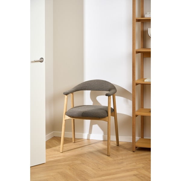 Smeđa blagovaonska stolica Addi – Actona-image-1