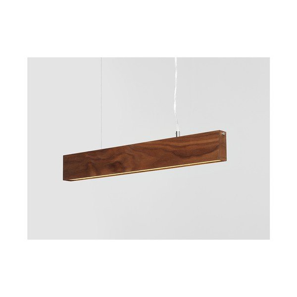 Viseća lampa od orahovog drveta Custom Form Line Plus L-image-1