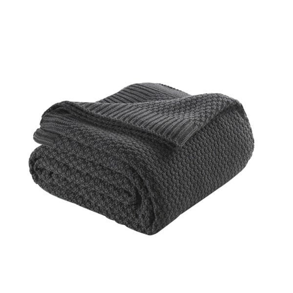 Tamnosivi pokrivač Silvi, 220 x 240 cm-image-1