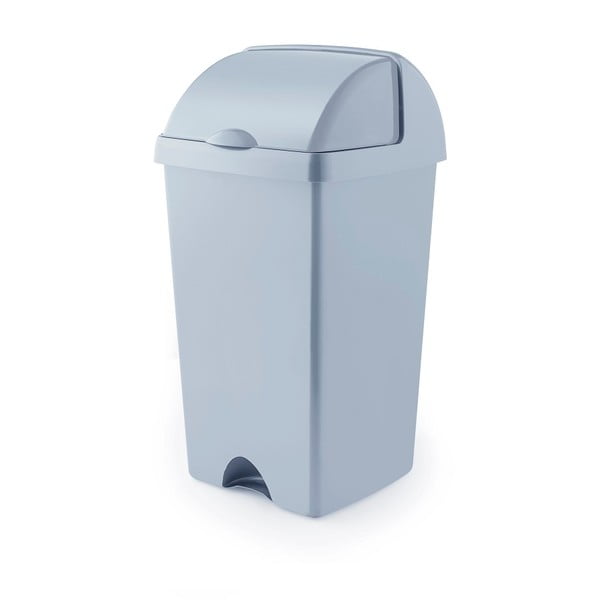 Sivi koš za smeće od reciklirane plastike Addis Eco Range, 50 l