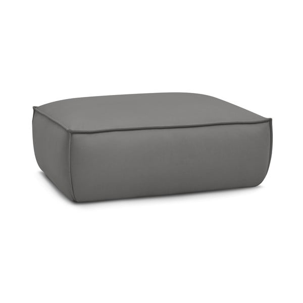 Sivi tabure od imitacije kože Boheme – Bobochic Paris-image-4