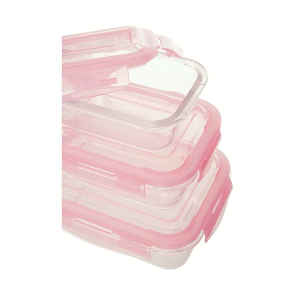 Staklene posude za namirnice u setu 3 kom Freska – Premier Housewares-image-3