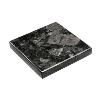 Crni granitni podmetač RGE Black Crystal, 15 x 15 cm