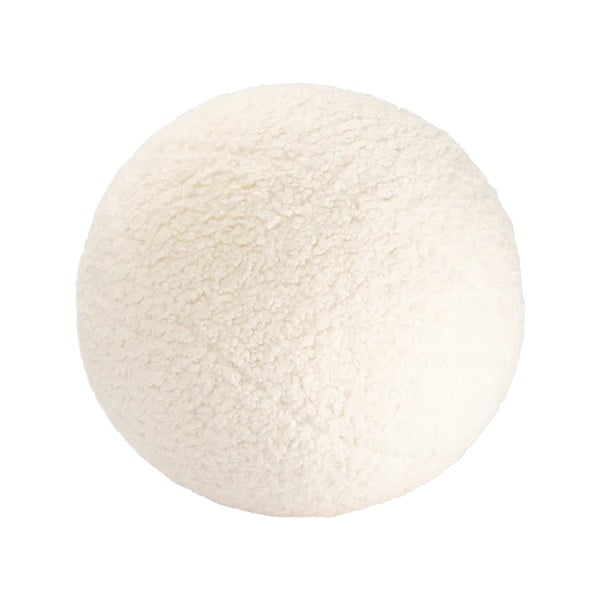 Krem dječji jastuk za sjedenje od bouclé tkanine Ball – Wigiwama