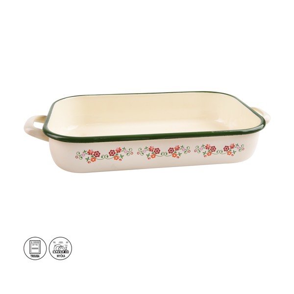 Emajlirana tepsija Orion Roba, 37,5 x 24,5 cm-image-1