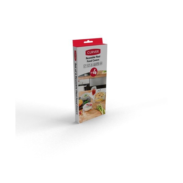 Set od 4 višekratne folije za hranu Curver-image-1