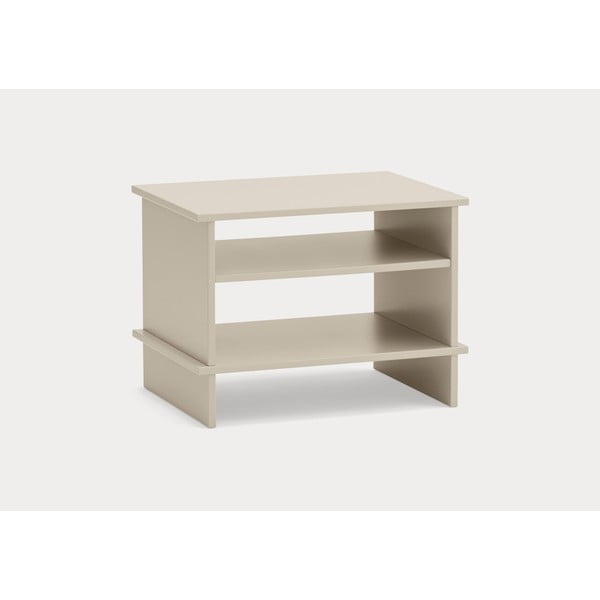 Krem noćni ormarić s policama Inari – Teulat-image-2