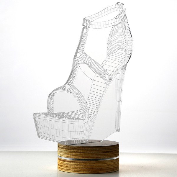 3D stolna lampa za cipele-image-1