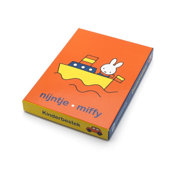 Dječji pribor za jelo 4 kom od nehrđajućeg čelika u srebrnoj boji Miffy – Zilverstad-image-4