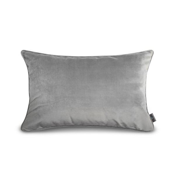 Siva jastučnica WeLoveBeds Silver, 40 x 60 cm