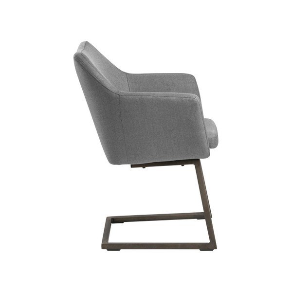 Svijetlo siva stolica za ljuljanje Actona Nora Swing-image-1