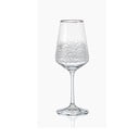 Set od 6 vinskih čaša Crystalex Frost, 450 ml