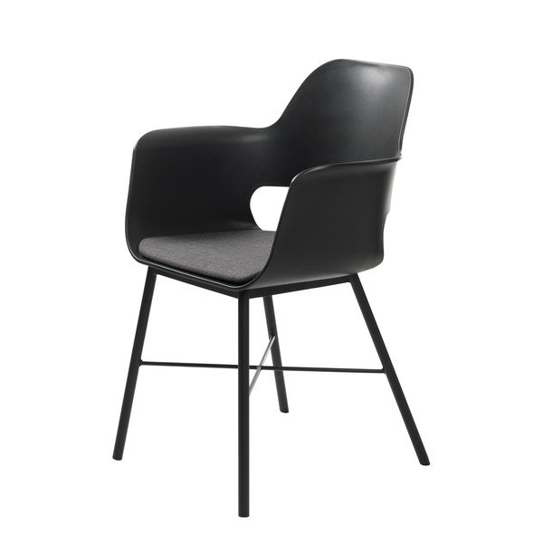 Crna blagovaonska stolica Unique Furniture Wrestler-image-4