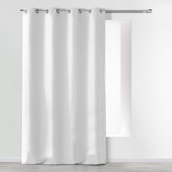 Bijela zavjesa od mikrovlakana 140x280 cm Absolu – douceur d'intérieur