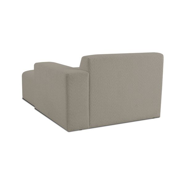 Svjetlo smeđa modularna sjedeća garnitura od bouclé tkanine (s desnim kutom) Roxy – Scandic-image-3