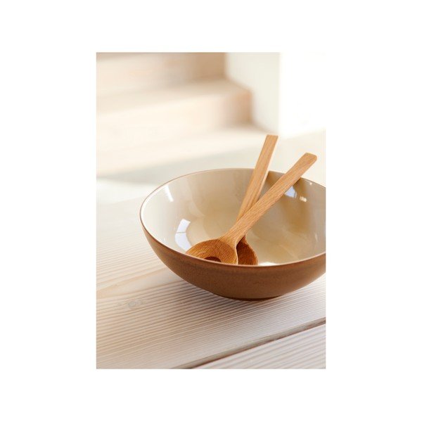 Smeđa zdjela od kamenine ø 24 cm - Bitz-image-3