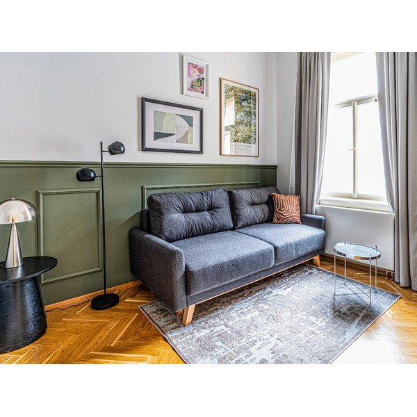 Tamno sivi kauč na razvlačenje Bonami Selection Pop-image-1