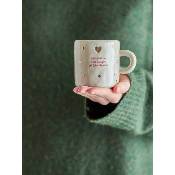 Krem šalice u setu 4 kom s božićnim motivom glinene 260 ml Christy – Bloomingville-image-4