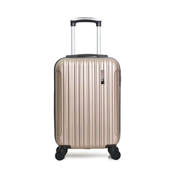 Kofer na četiri kotača u zlatnoj boji Bluestar Lome, 31 l