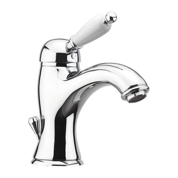 Stojeća slavina za umivaonik u srebrnoj boji Kirké White – Sapho