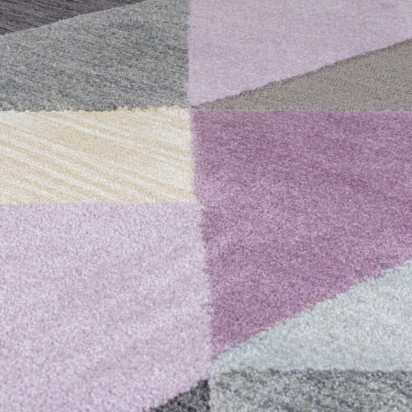 Sivo-ljubičasti tepih Flair Rugs Icon, 120 x 170 cm-image-2