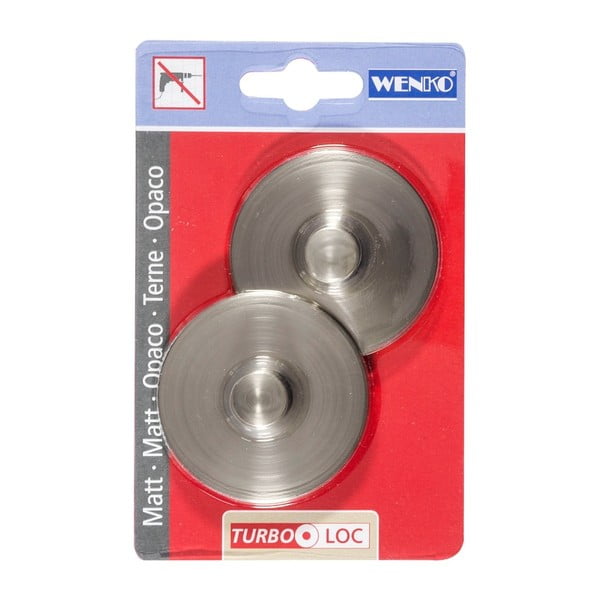Set dvije zidne kuke Wenkoo Turbo-Loc Matt-image-1