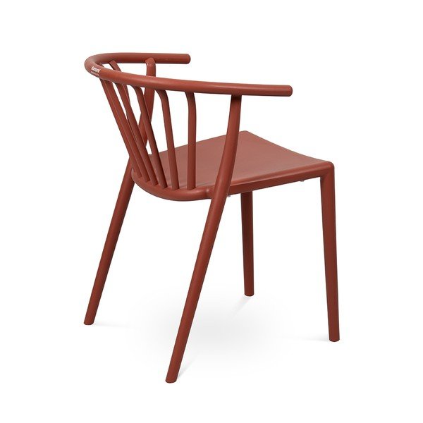 Smeđa plastična vrtna stolica Capri – Bonami Essentials-image-4