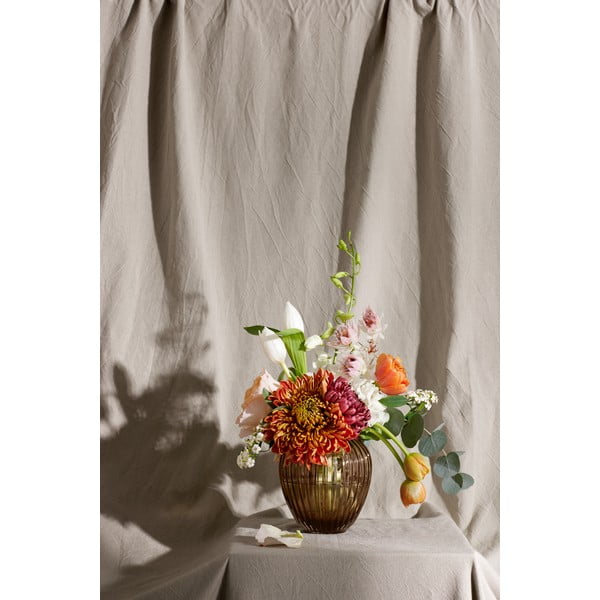 Smeđa staklena vaza Kähler Design Hammershøi, visina 14 cm-image-1