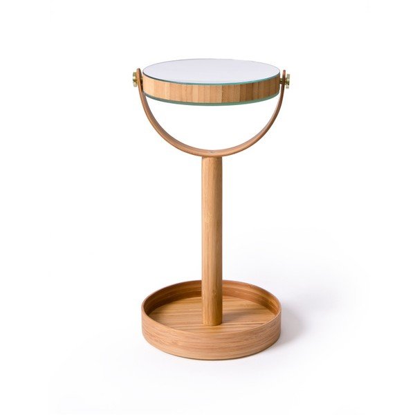 Stolno ogledalo s policom Magnify Bamboo-image-2