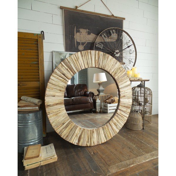 Orhideja Milano prirodno ogledalo, 109 cm