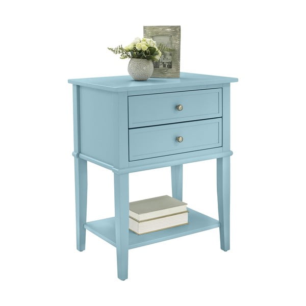 Svijetlo plavi noćni ormarić Franklin – Støraa-image-2