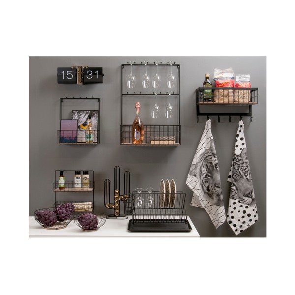 Crni ocjeđivač za posuđe PT LIVING-image-2