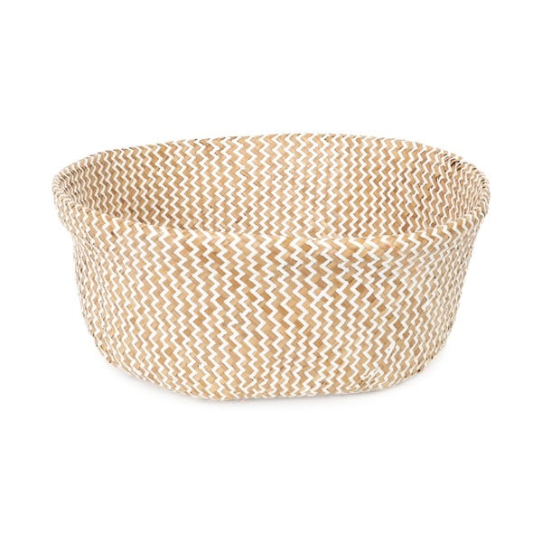 Svijetla košara za pohranu od morske trave Compactor Zic Zac, ⌀ 45 cm-image-2