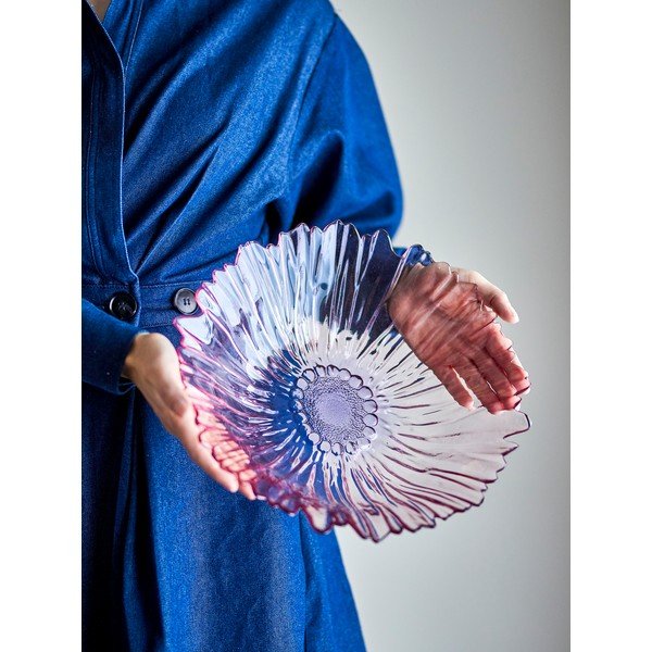 Svijetlo ružičasta staklena zdjela ø 31 cm Mariko – Bloomingville-image-2