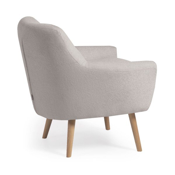 Siva fotelja Candela - Kave Home-image-4