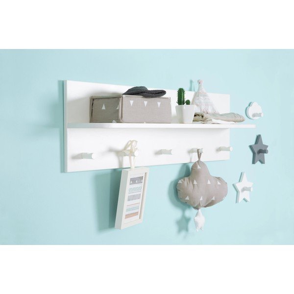 Bijela zidna dječja vješalica Dreamworld 3 – Roba-image-2