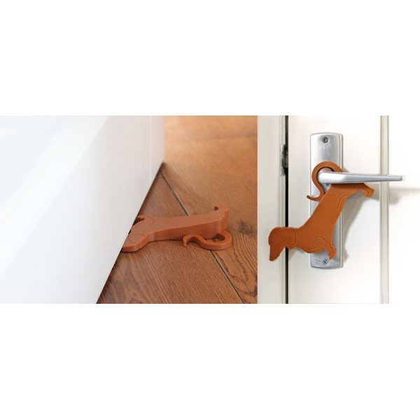 Držač vrata Sausage Dog – Esschert Design-image-1