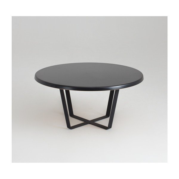 Crni Custom Form Mapple stolić za kavu, promjer 80 cm-image-2