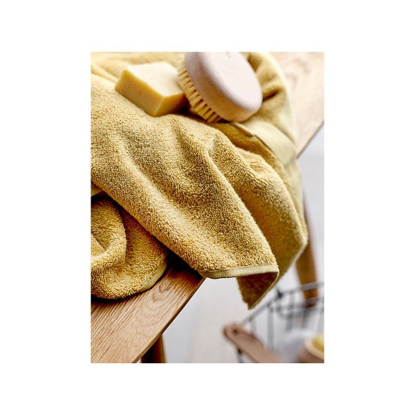 Žuti ručnik od organskog pamuka 70x140 cm Comfort - Södahl-image-2