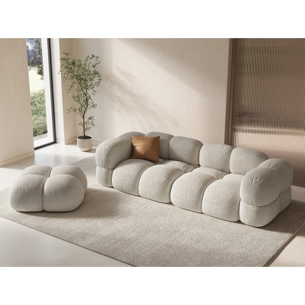 Bež sofa 250 cm Loretto – Cosmopolitan Design-image-1