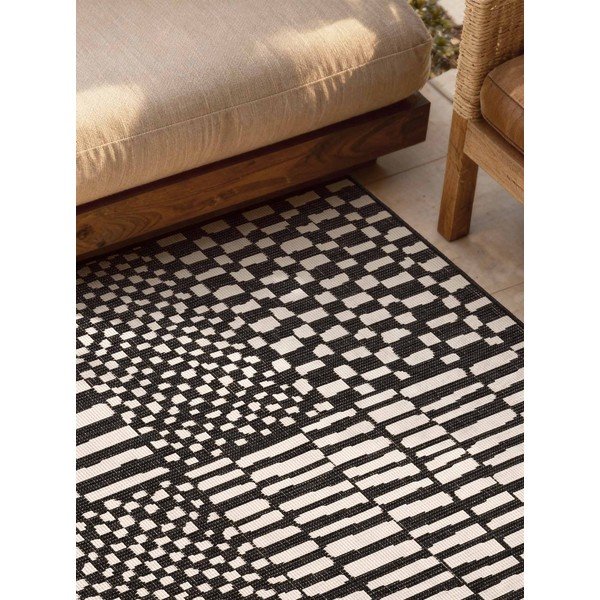 Crni/krem unutarnji i vanjski tepih 160x230 cm Haringey Barkham – Ted Baker-image-2