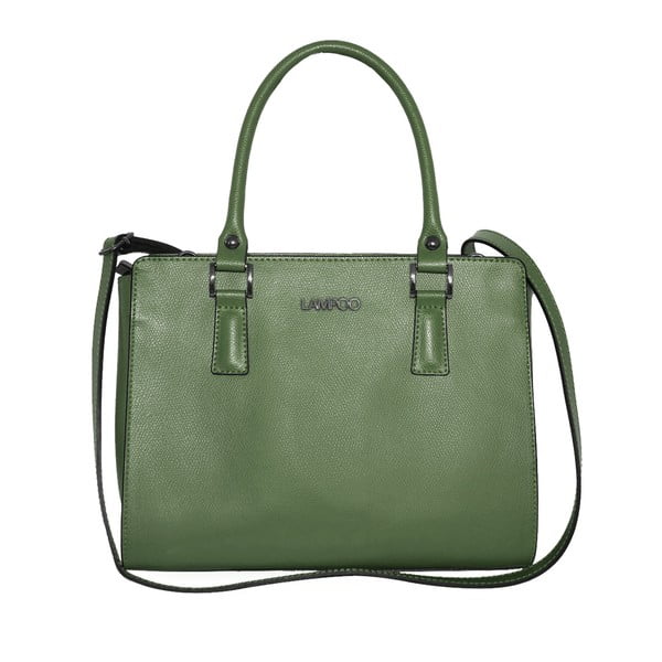 Zelena kožna torbica Lampoo Oranno