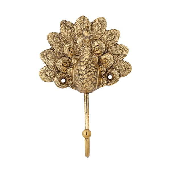 Metalna zidna kuka u zlatnoj boji Dun – Bloomingville