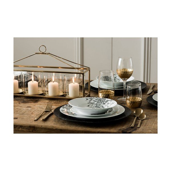 Pribor 16 kom od nehrđajućeg čelika u zlatnoj boji Avie – Premier Housewares-image-2