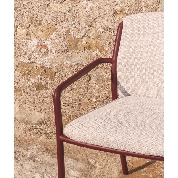 Bordo podstavljena vrtna stolica Linosa – Kave Home-image-2