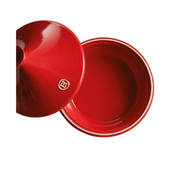 Crvena posuda za pečenje tajine Emile Henry Flame, ⌀ 32 cm-image-2