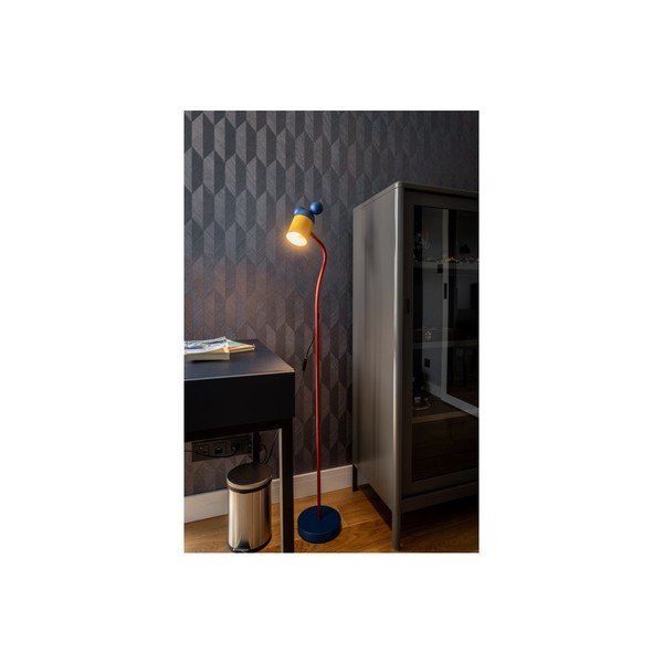 Plava stojeća svjetiljka s metalnim sjenilom (visina 133,5 cm) Mouse – GTV-image-3