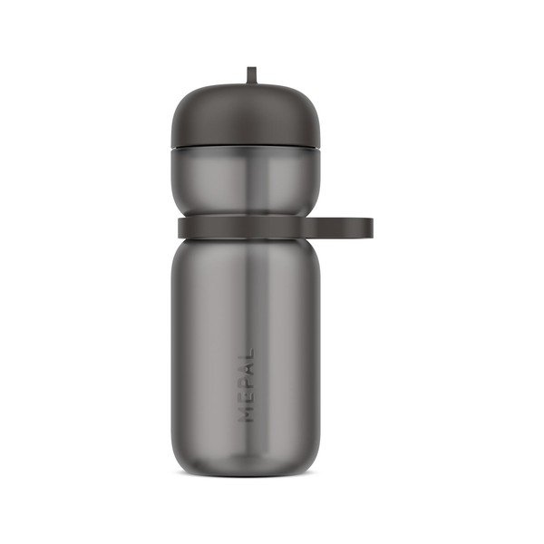 Antracitno siva plastična boca za vodu 600 ml Active – Mepal-image-4