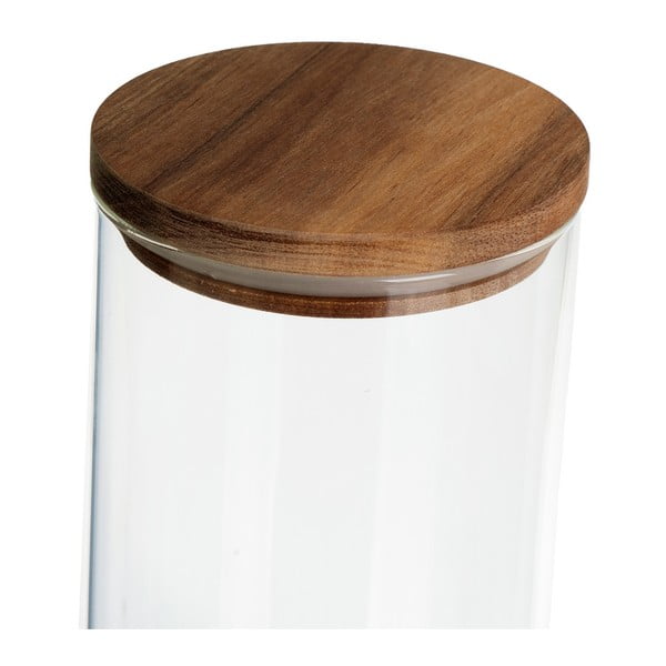 Staklene posude za namirnice u setu 3 kom za čuvanje hrane/za tjesteninu – Casa Selección-image-1